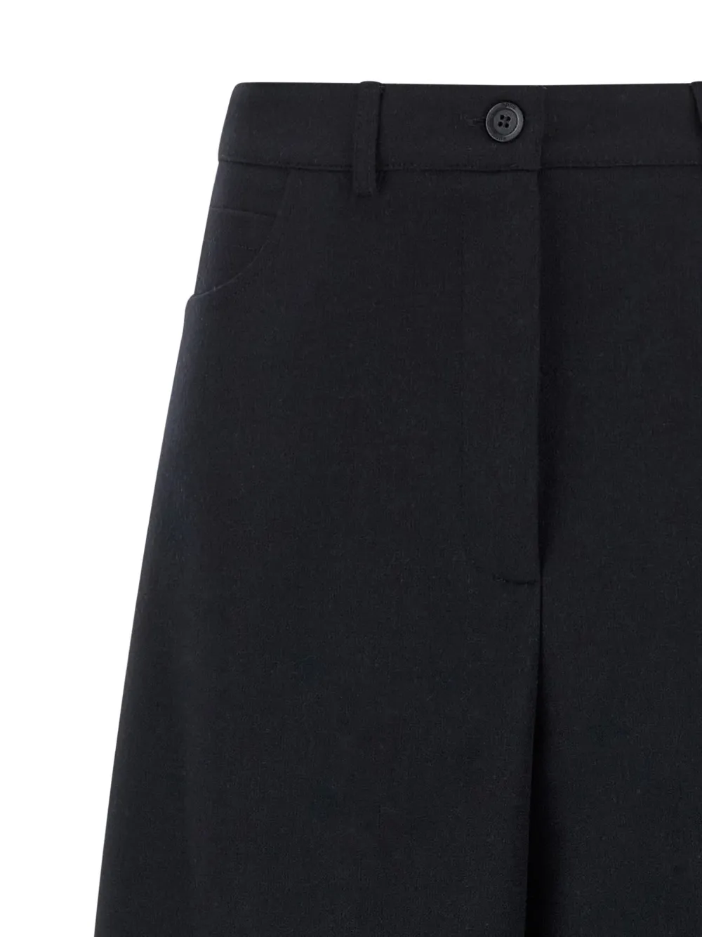 Nude Broek met toelopende pijpen Zwart