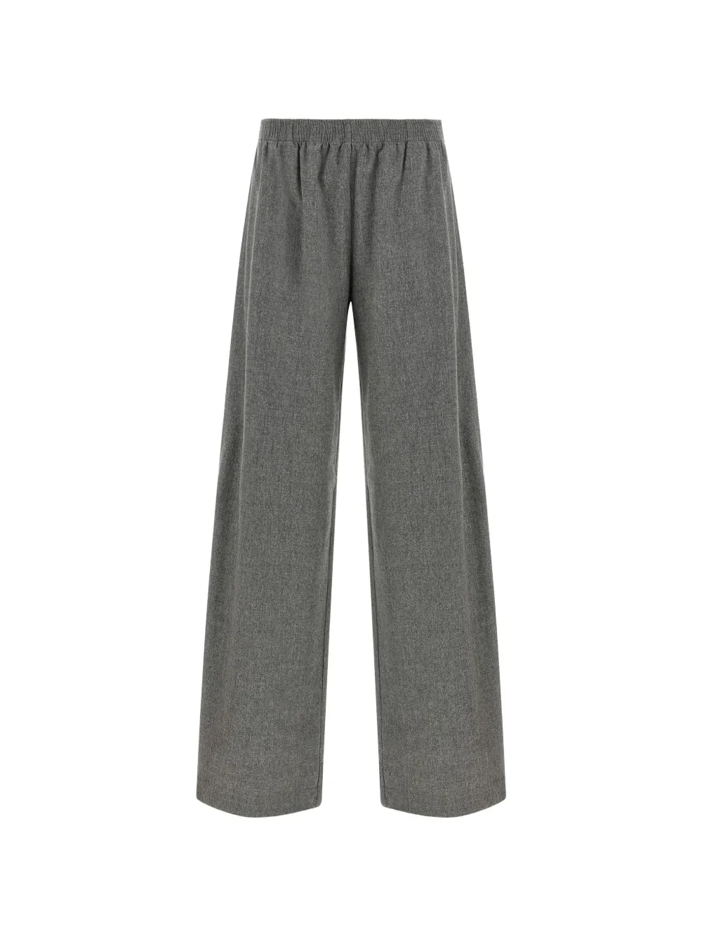 Fabiana Filippi Filo Diamante Wide-leg Trousers In 그레이
