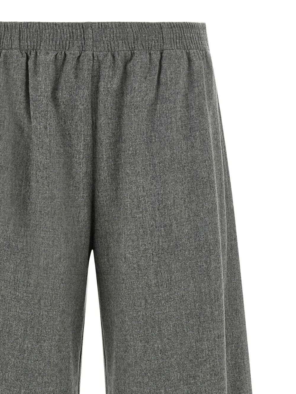 Fabiana Filippi Filo Diamante broek met wijde pijpen Grijs