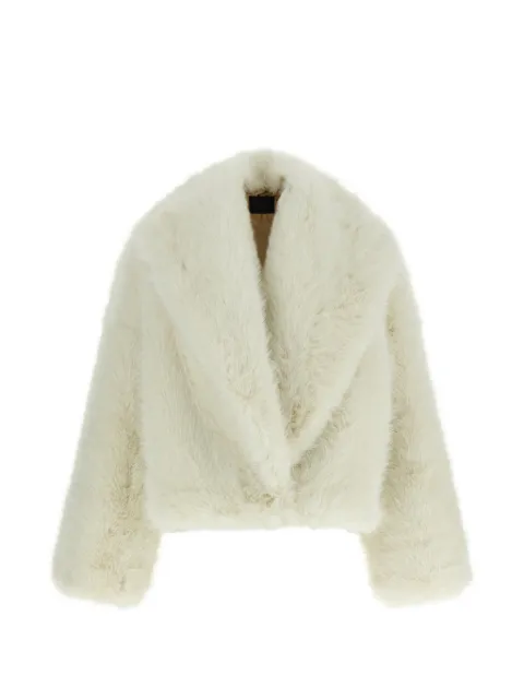 B&B COUTURE Carrie faux-fur jacket