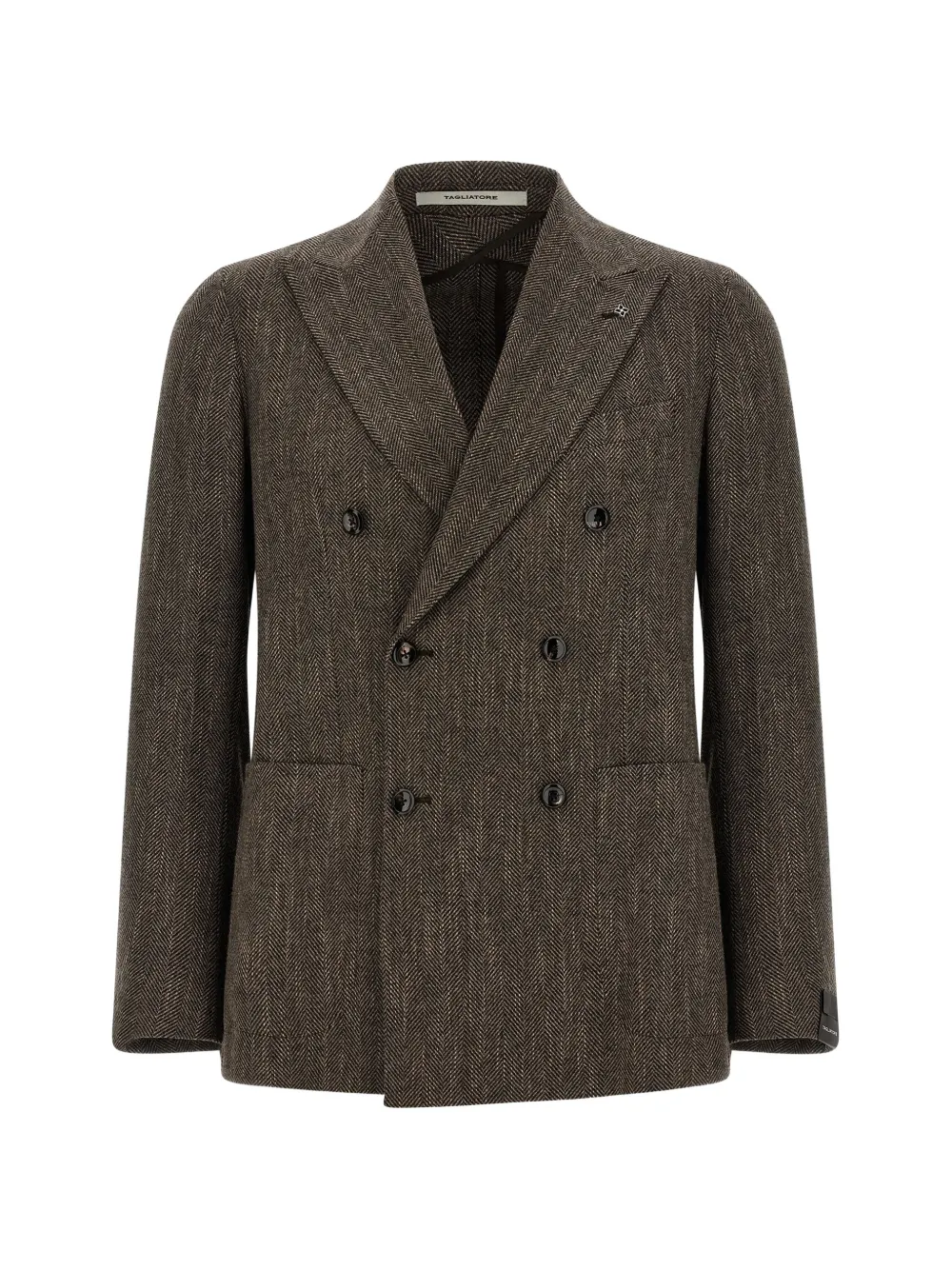 Tagliatore Montecarlo double-breasted blazer - Marrone