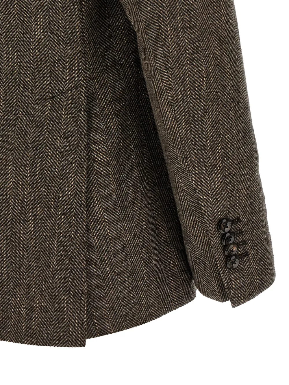 Tagliatore Montecarlo blazer met dubbele rij knopen Bruin