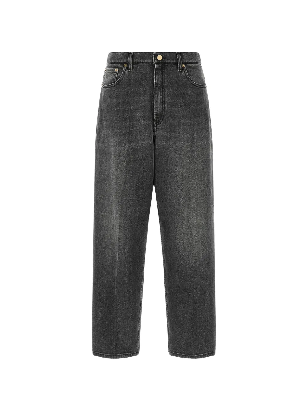 Fabiana Filippi Filo Diamante wide-leg jeans - Grigio