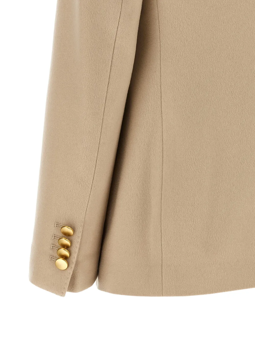 Tagliatore Blazer met enkele rij knopen Beige