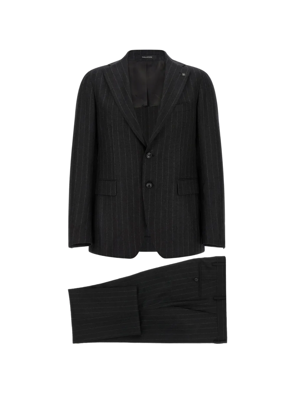 Tagliatore Vesuvio pinstripe-pattern suit - Grigio
