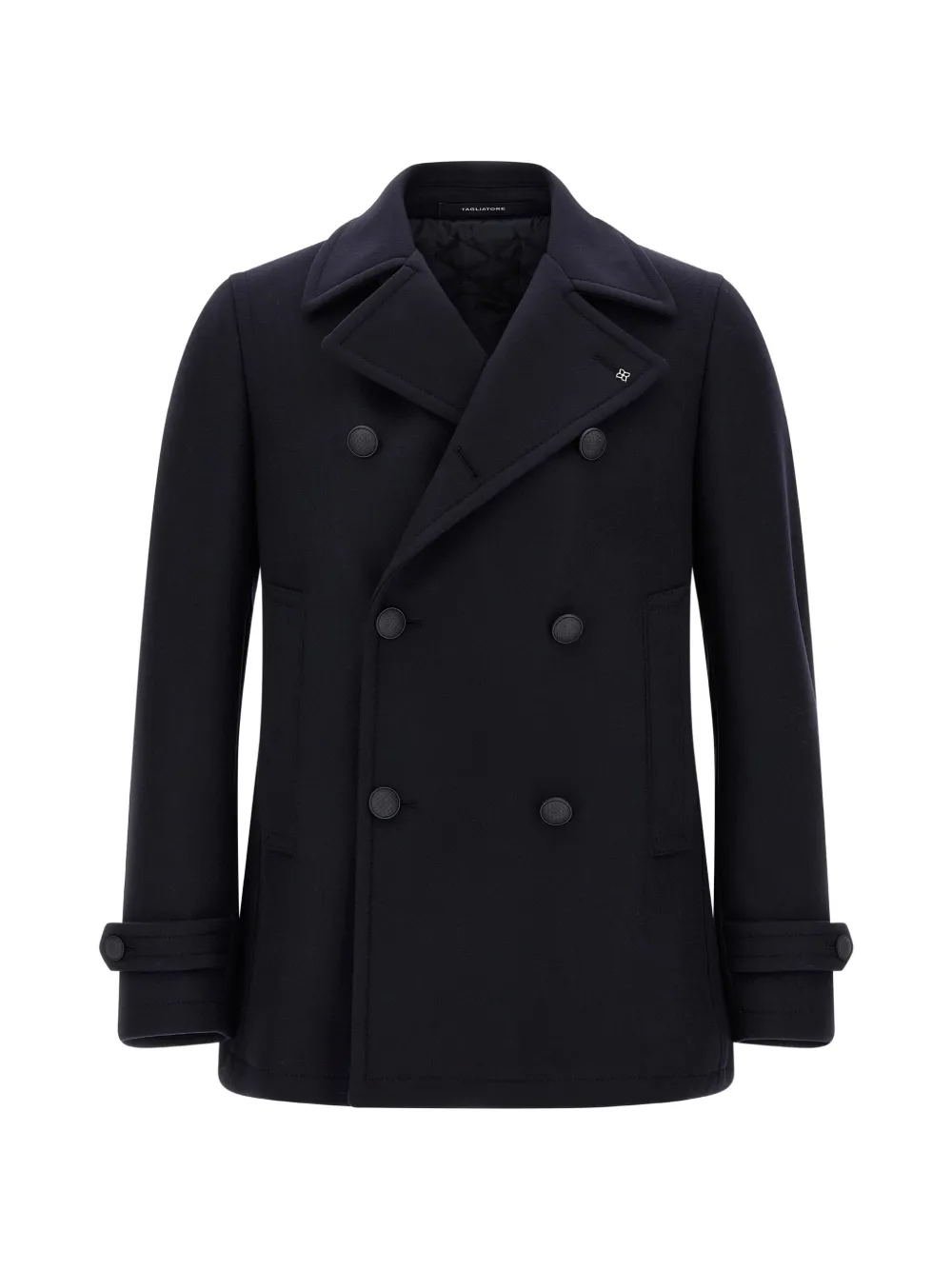 Tagliatore Monaco double-breasted coat - Blu