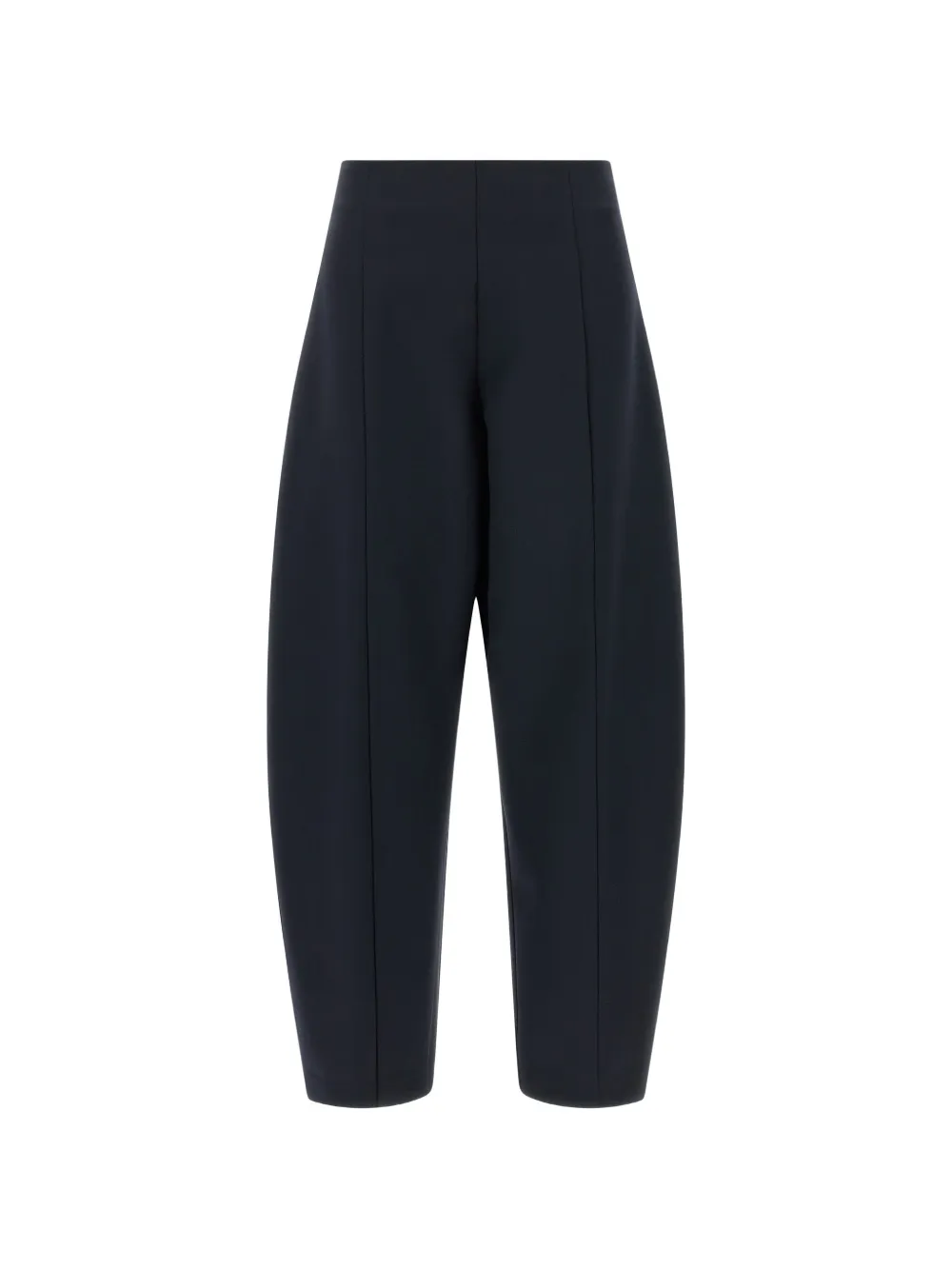 Nude tapered-leg trousers - Blu