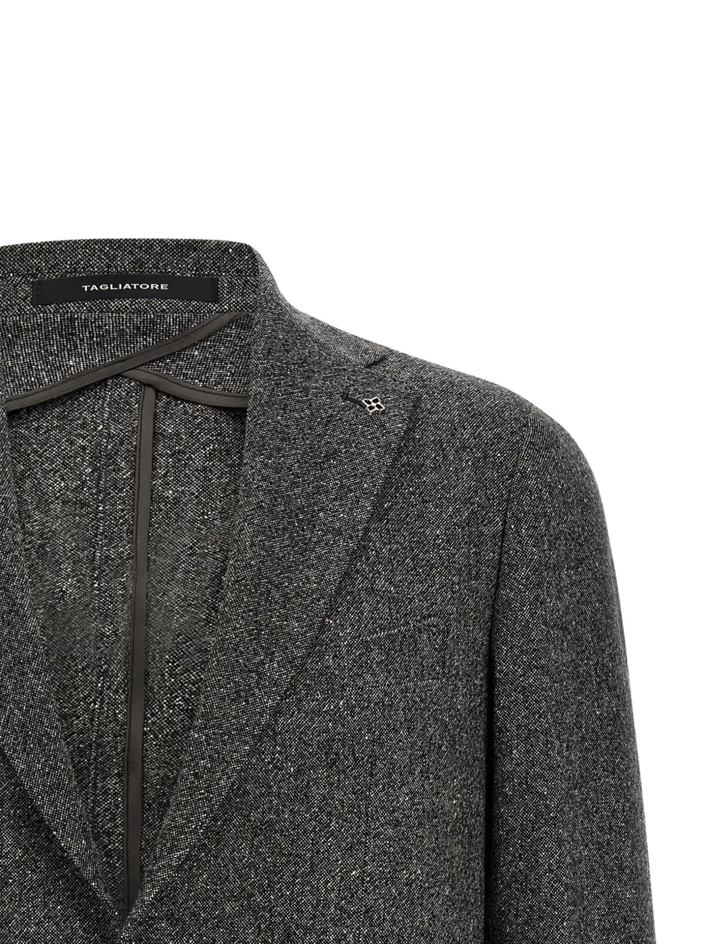 Tagliatore Montecarlo blazer met enkele rij knopen Grijs