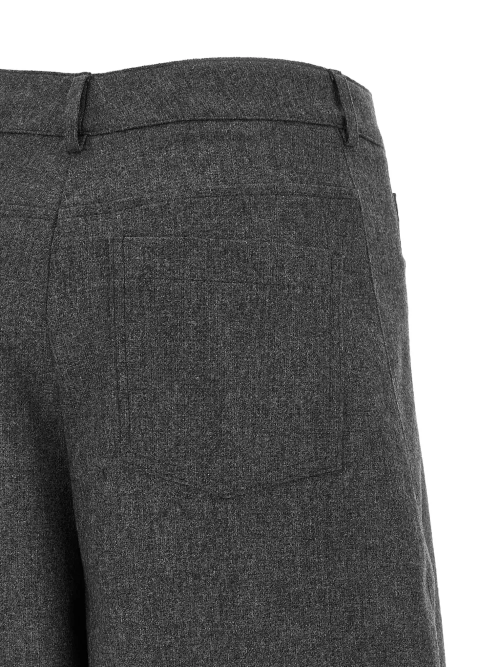 Nude Broek met barrelsilhouet Grijs