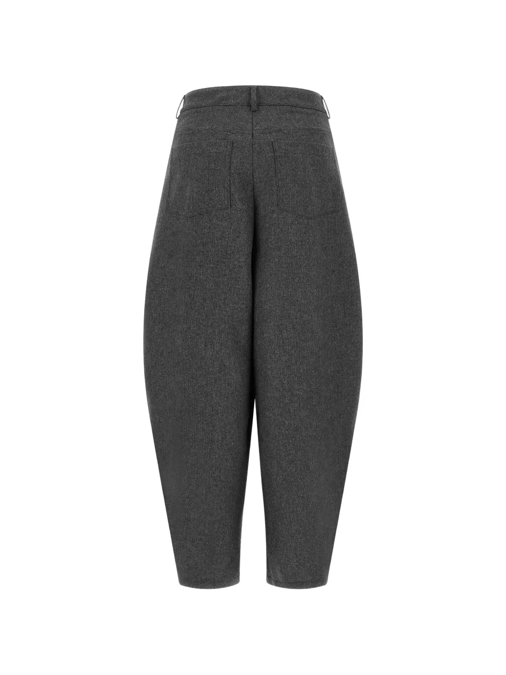 Nude Broek met barrelsilhouet Grijs