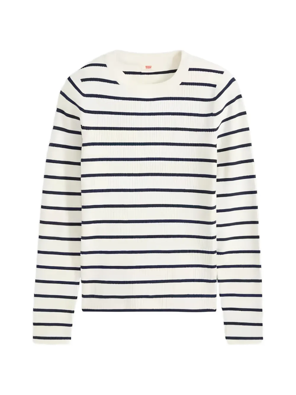 Levi's striped ribbed sweater Wit