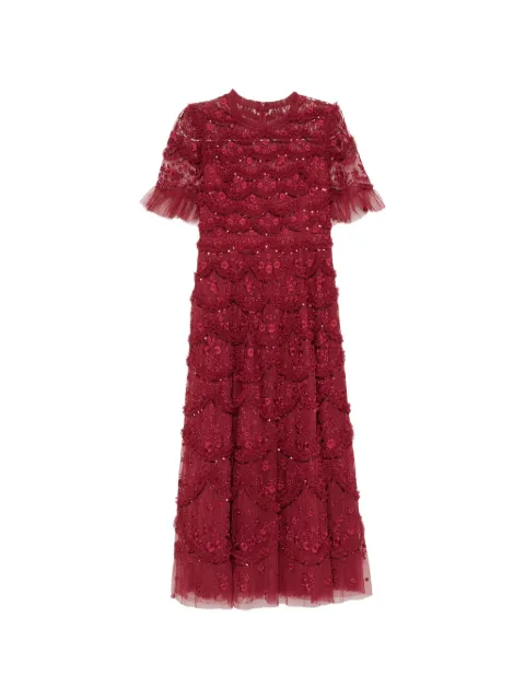 Needle & Thread vestido largo Lily Bloom