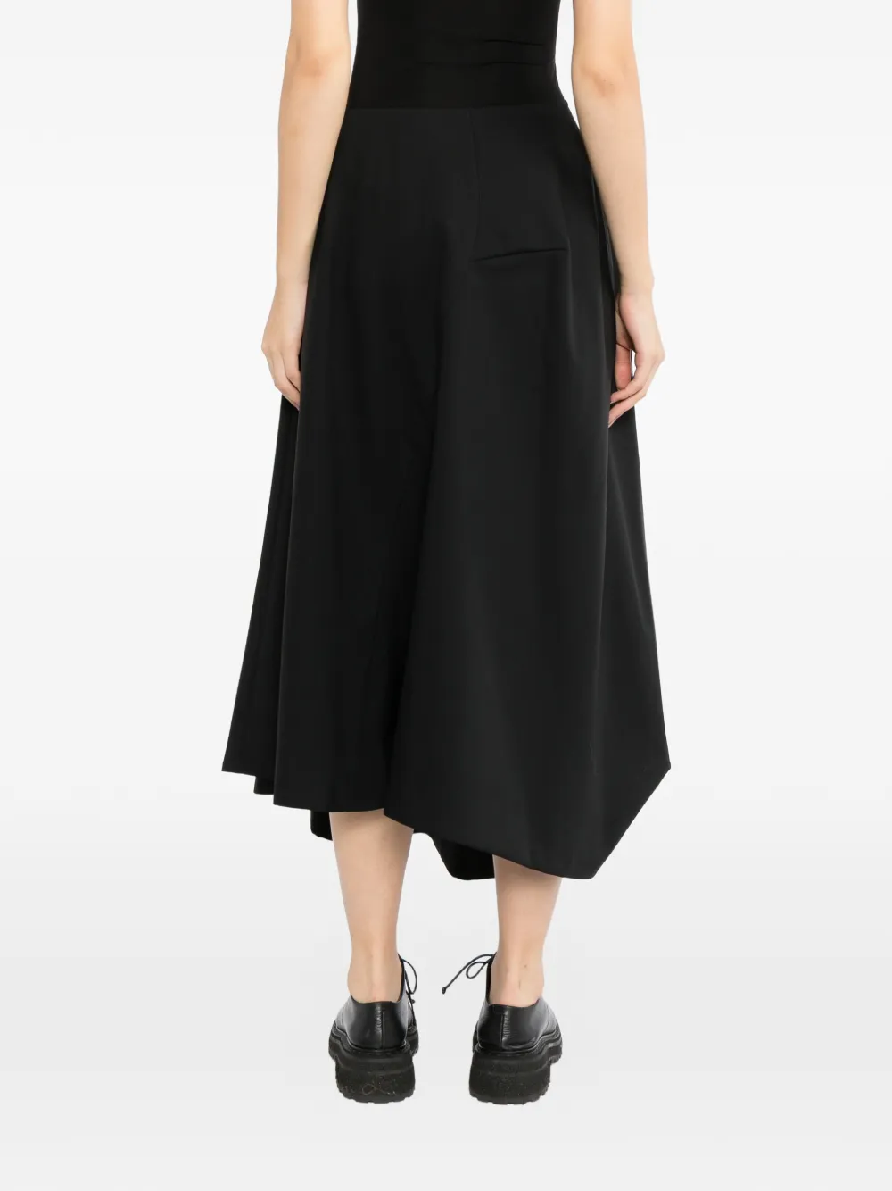 Comme Des Garçons Asymmetrische rok Zwart