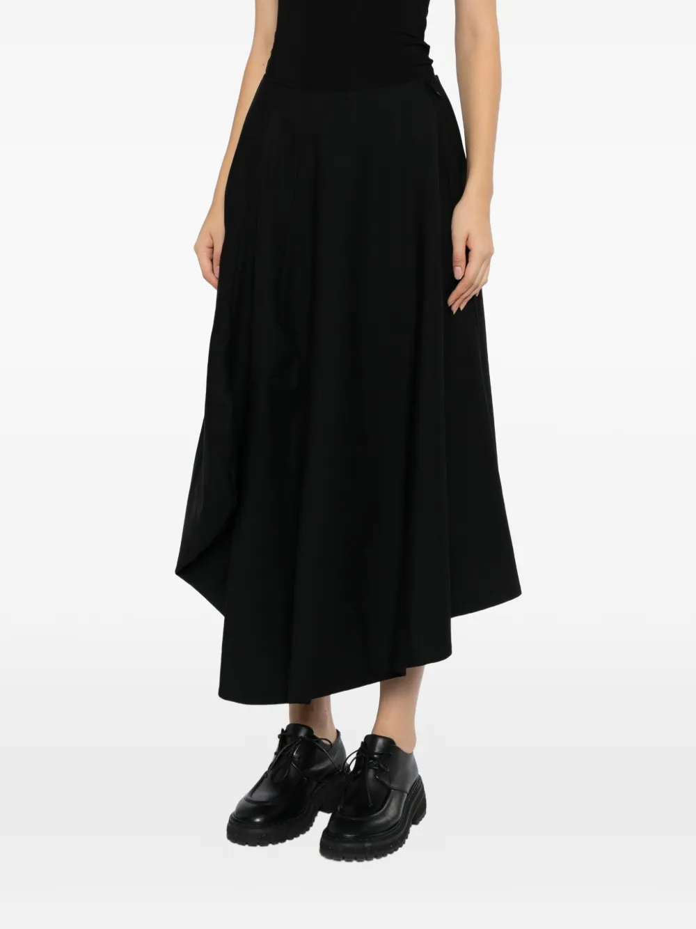 Comme Des Garçons Asymmetrische rok Zwart