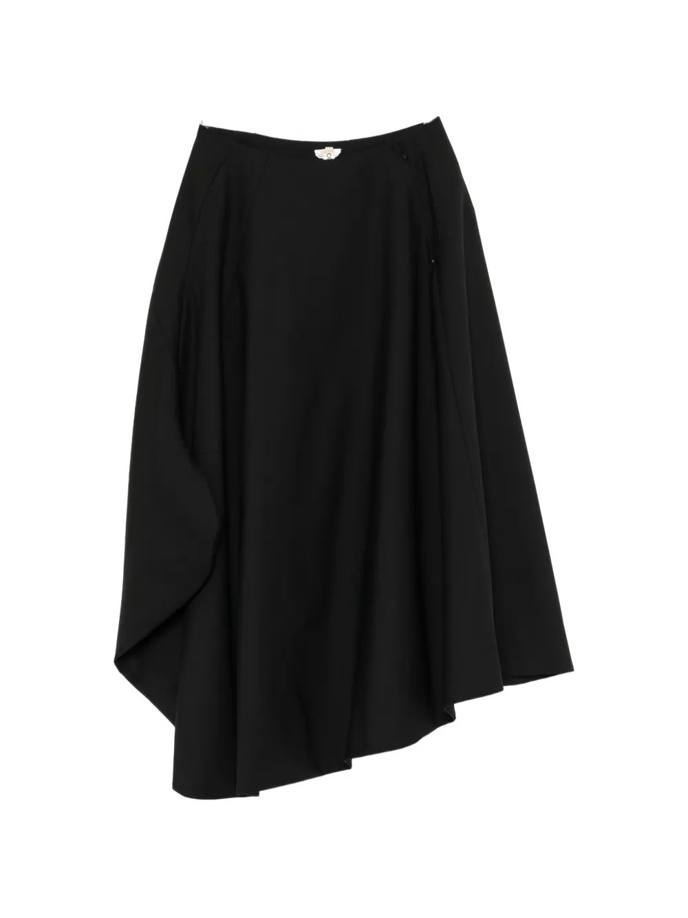 Comme Des Garçons asymmetric draped skirt