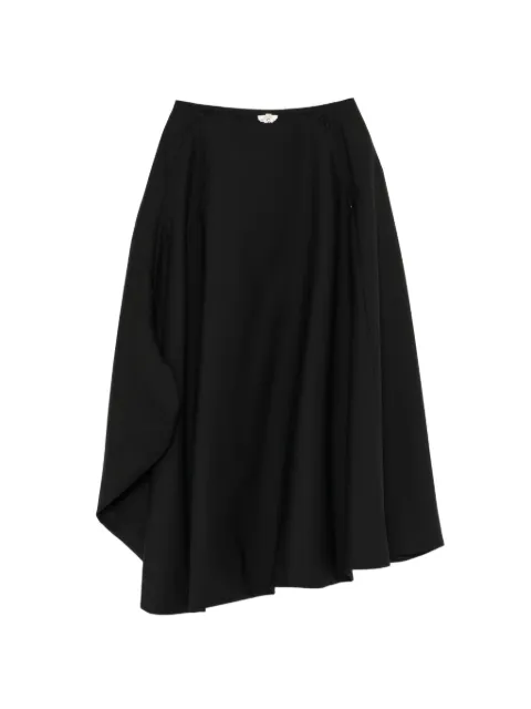 Comme Des Garçons asymmetric draped skirt
