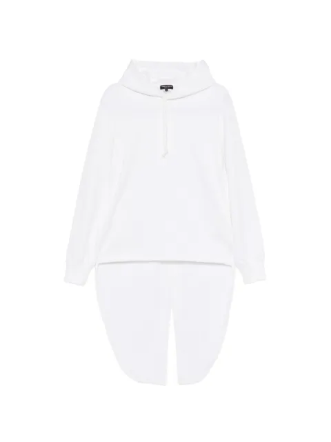 Comme Des Garçons asymmetric-hem hoodie