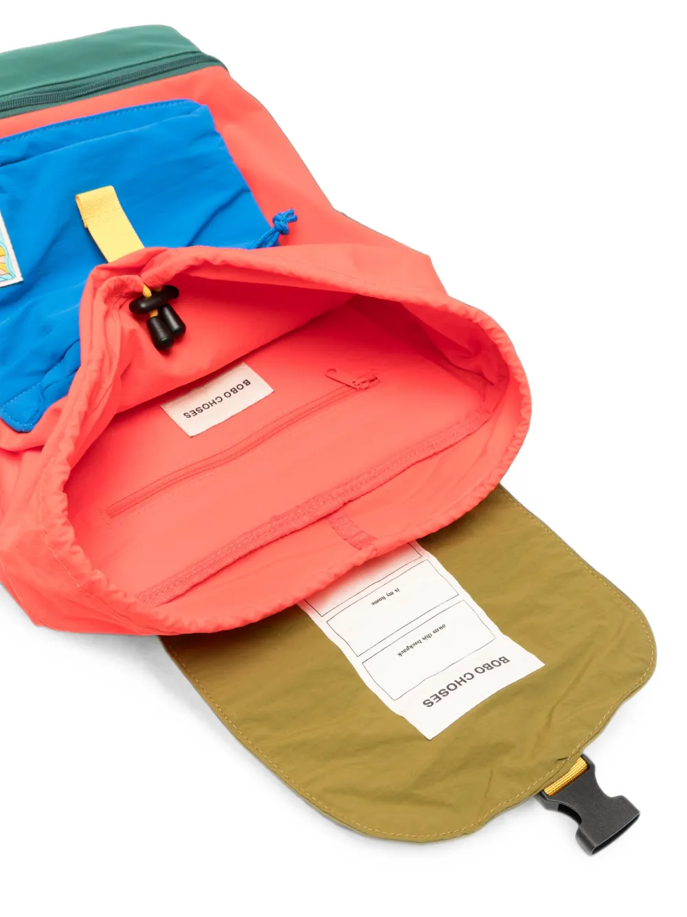 Bobo Choses Rugzak met colourblocking Rood