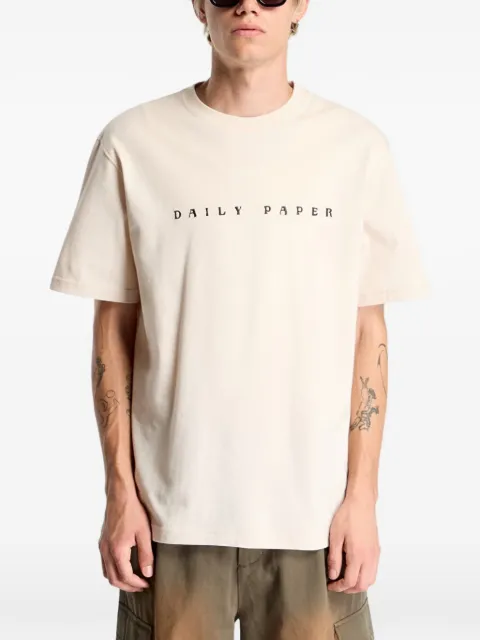 Daily Paper Alias Dias-print cotton T-shirt