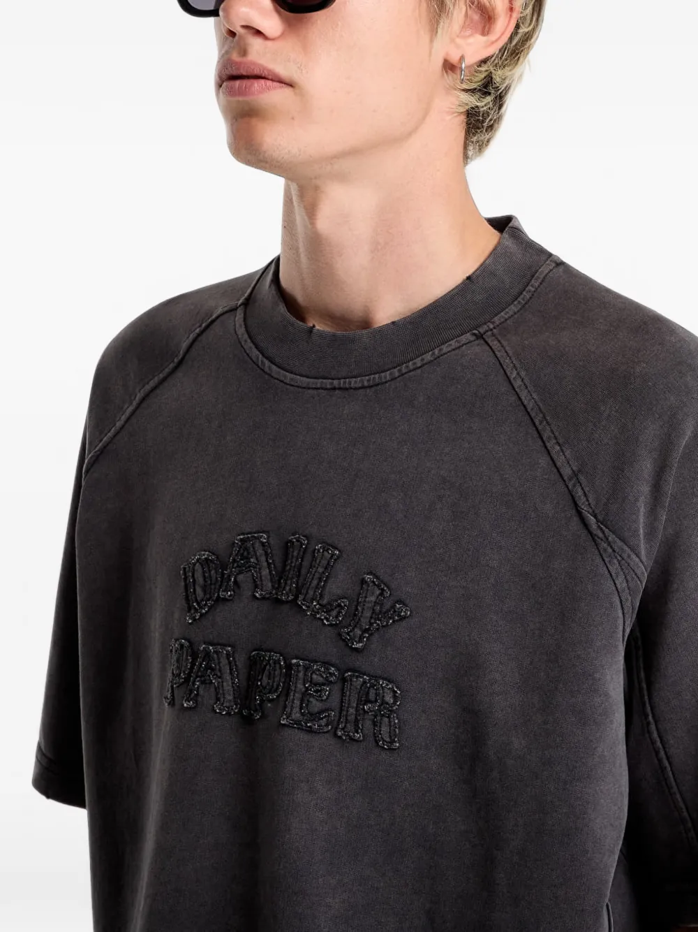 Daily Paper T-shirt met raglan mouwen Grijs