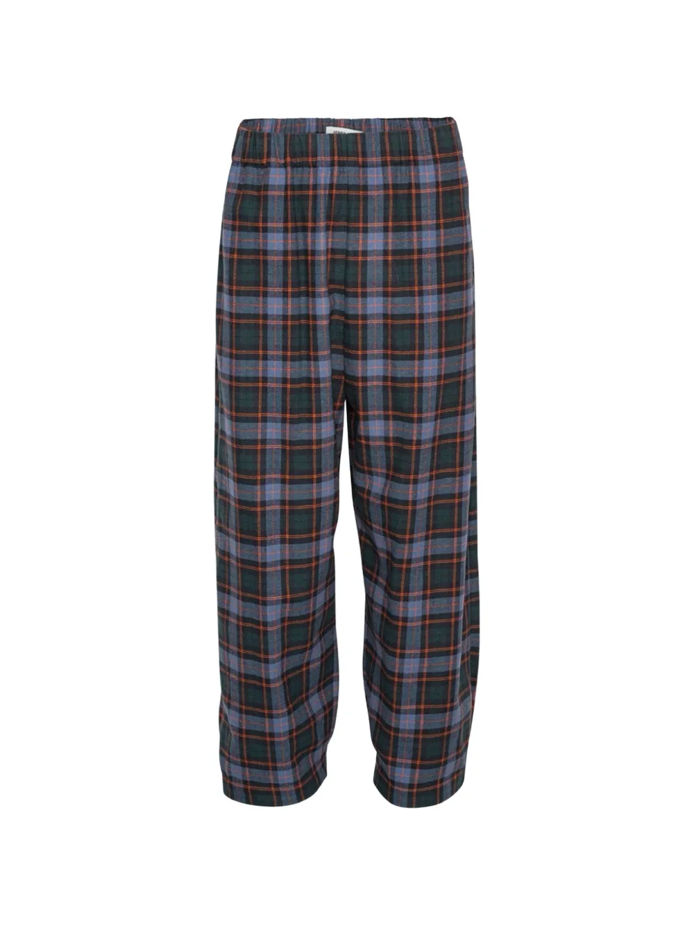 Henrik Vibskov Eclipse check-print trousers - Blu