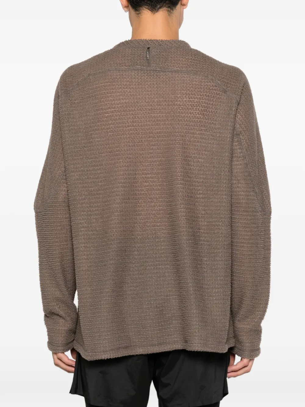 Satisfy FuzzFleece T-shirt met lange mouwen Bruin