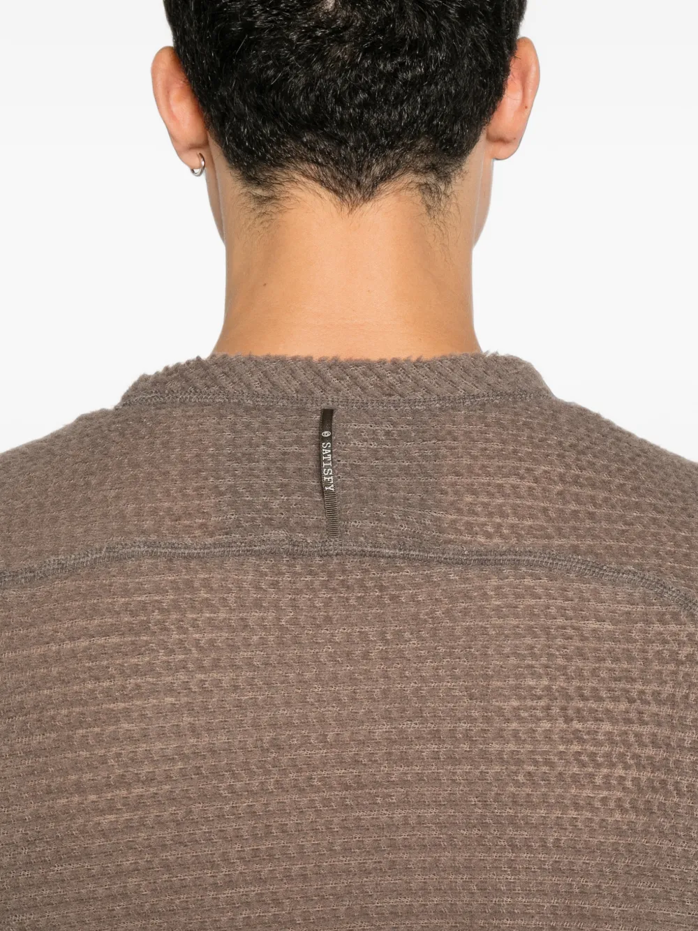 Satisfy FuzzFleece T-shirt met lange mouwen Bruin