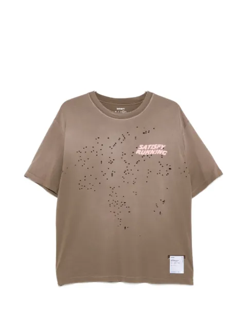 Satisfy MothTech distressed T-shirt