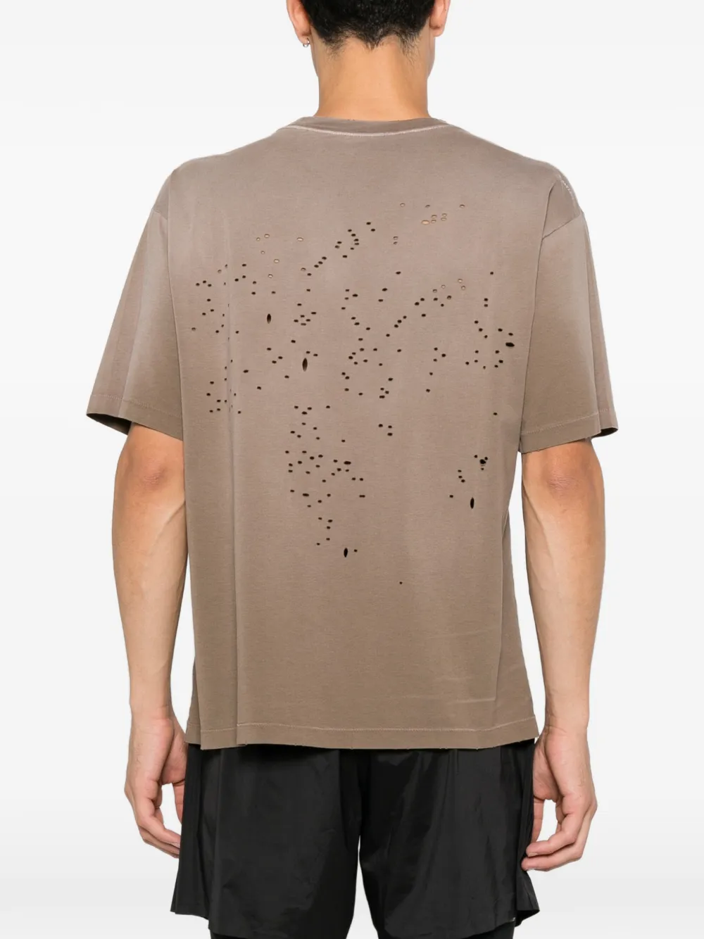 Satisfy Gerafeld T-shirt Bruin