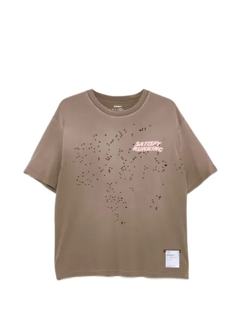 Satisfy MothTech distressed T-shirt