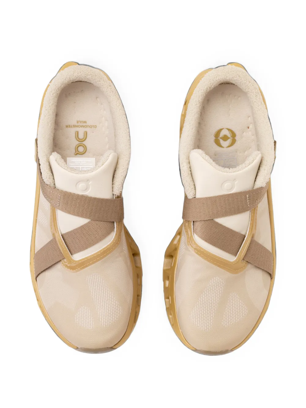 On Cloudm ster 3 Mules Beige