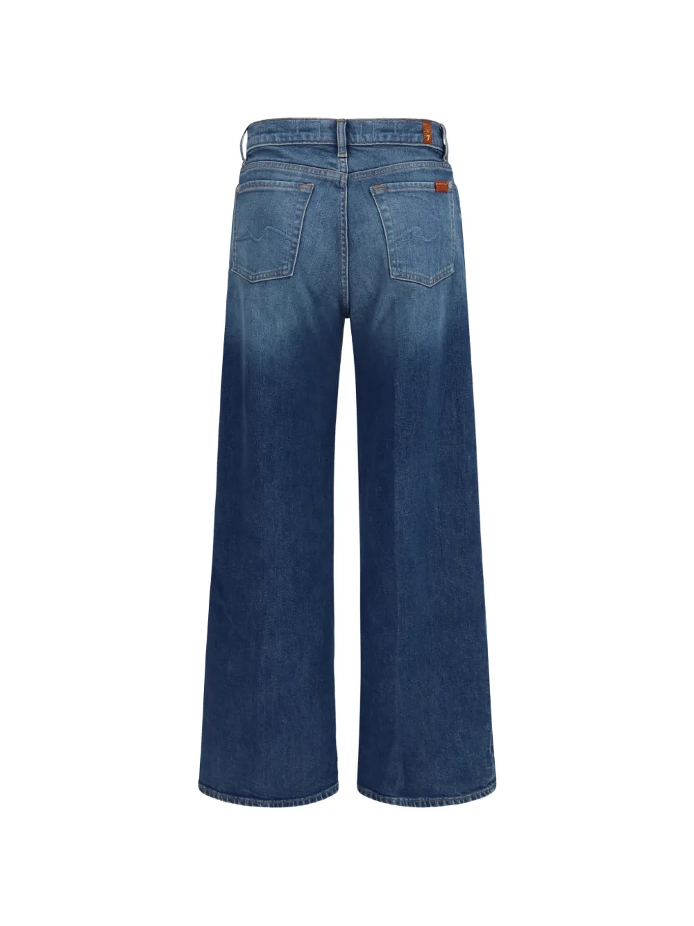 7 For All Mankind Lotta jeans met wijde pijpen Blauw
