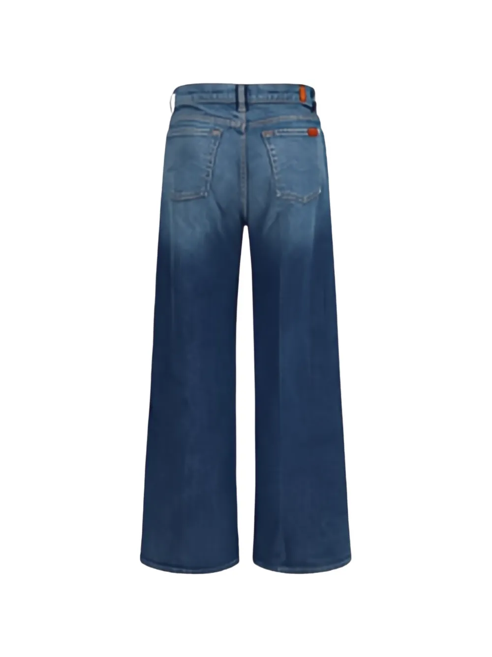 7 For All Mankind Lotta jeans met wijde pijpen Blauw