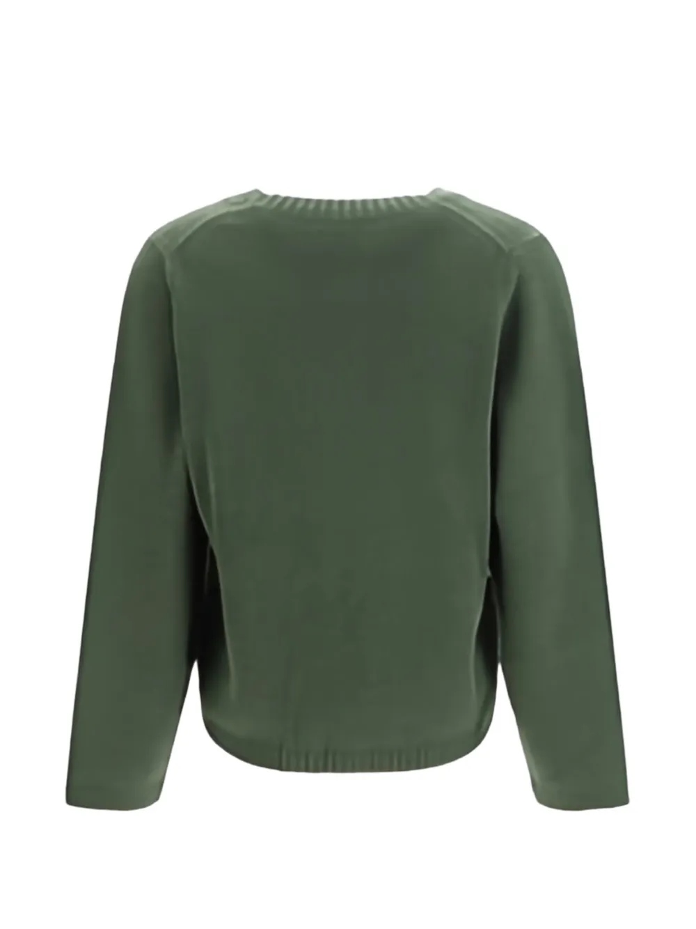 Allude Trui met V-hals Groen