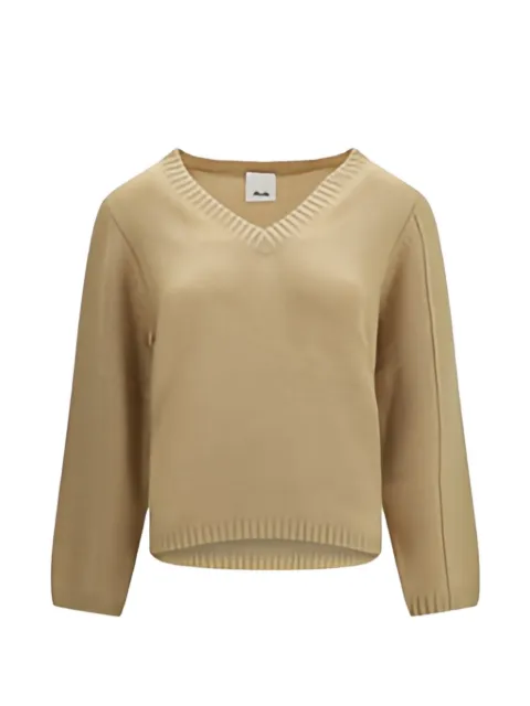 Allude V-neck cashmere sweater