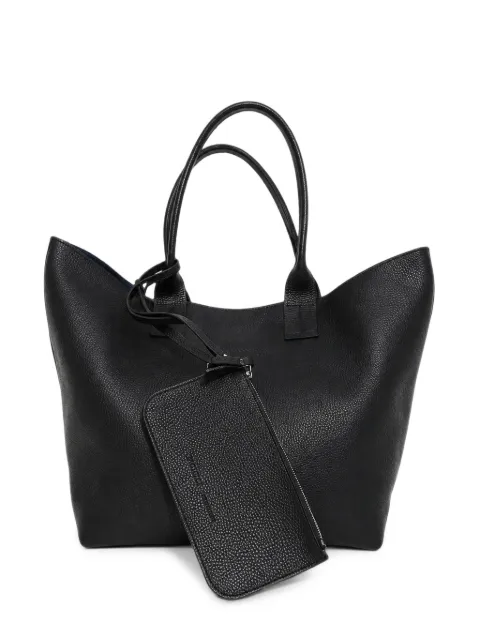 IACUCCI grained leather tote bag