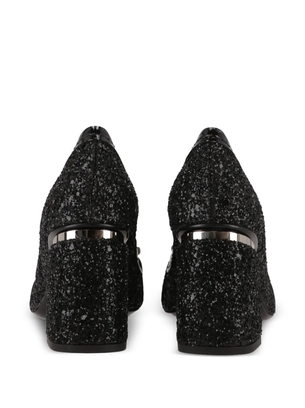 Tod's fringe-detail pumps Zwart