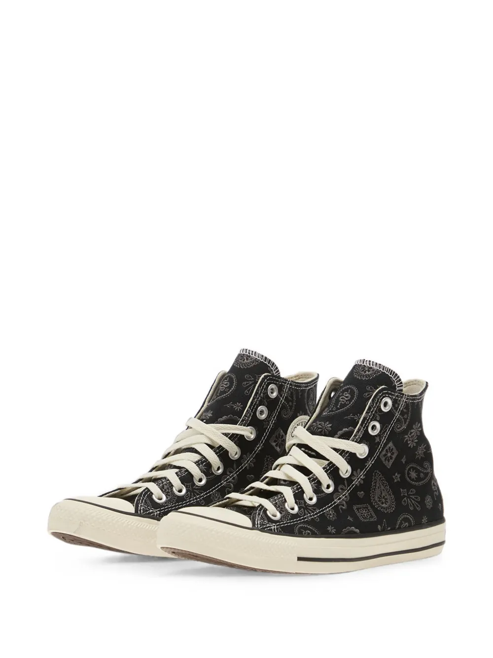 Converse Chuck Taylor All Star paisley-print sneakers Zwart