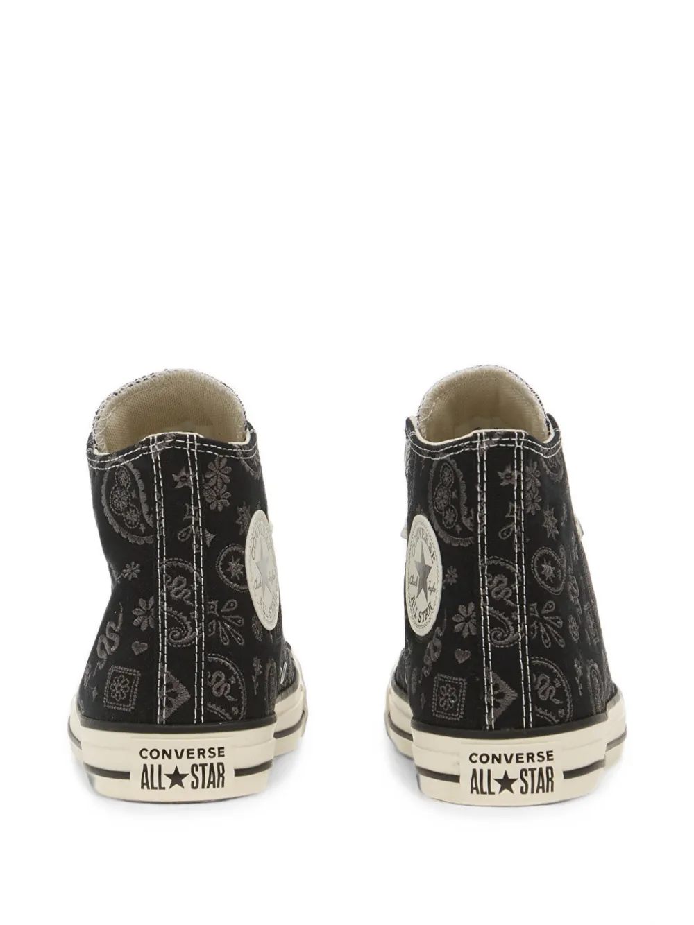 Converse Chuck Taylor All Star paisley-print sneakers Zwart