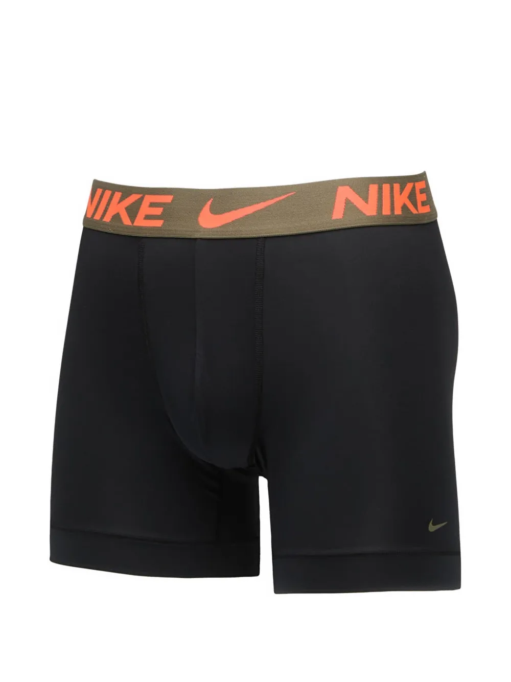 Nike logo-waistband boxer briefs set of 3 Zwart