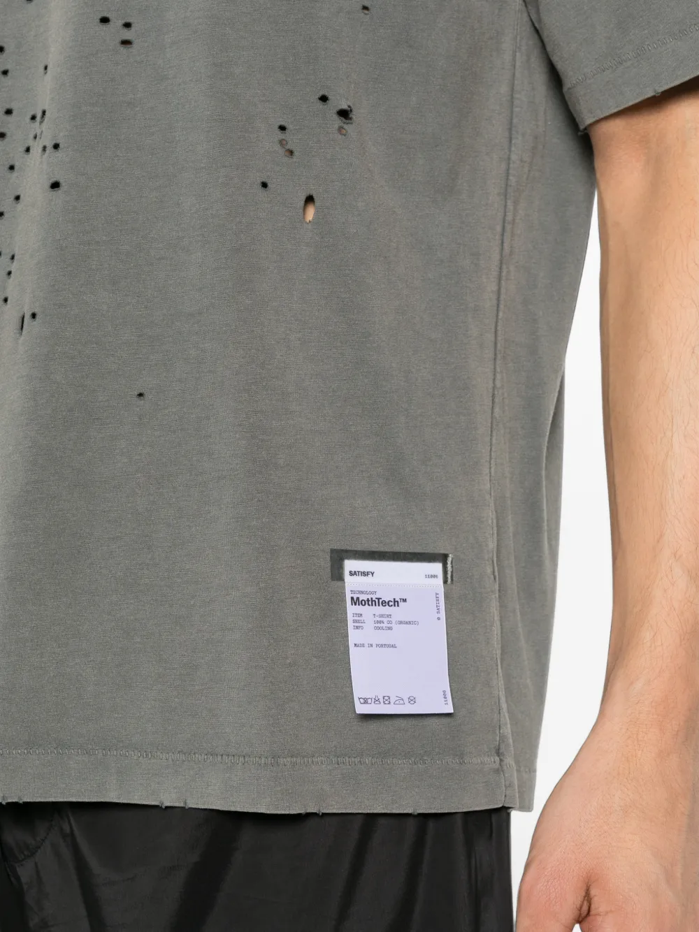 Satisfy Gerafeld T-shirt Grijs