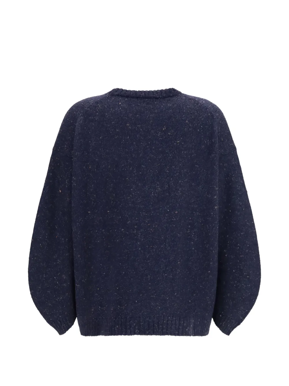 Fabiana Filippi Bouclé gebreide trui Blauw