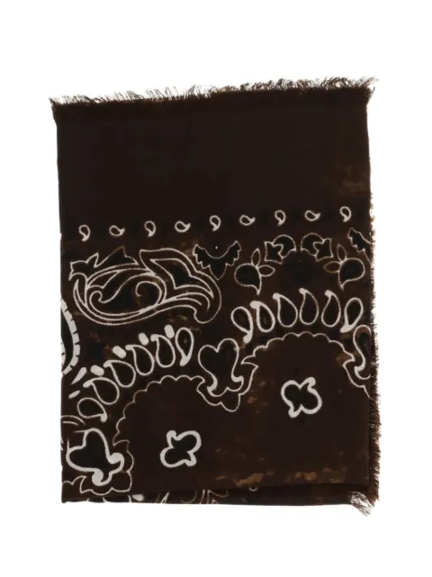 Destin paisley-print bandana scarf