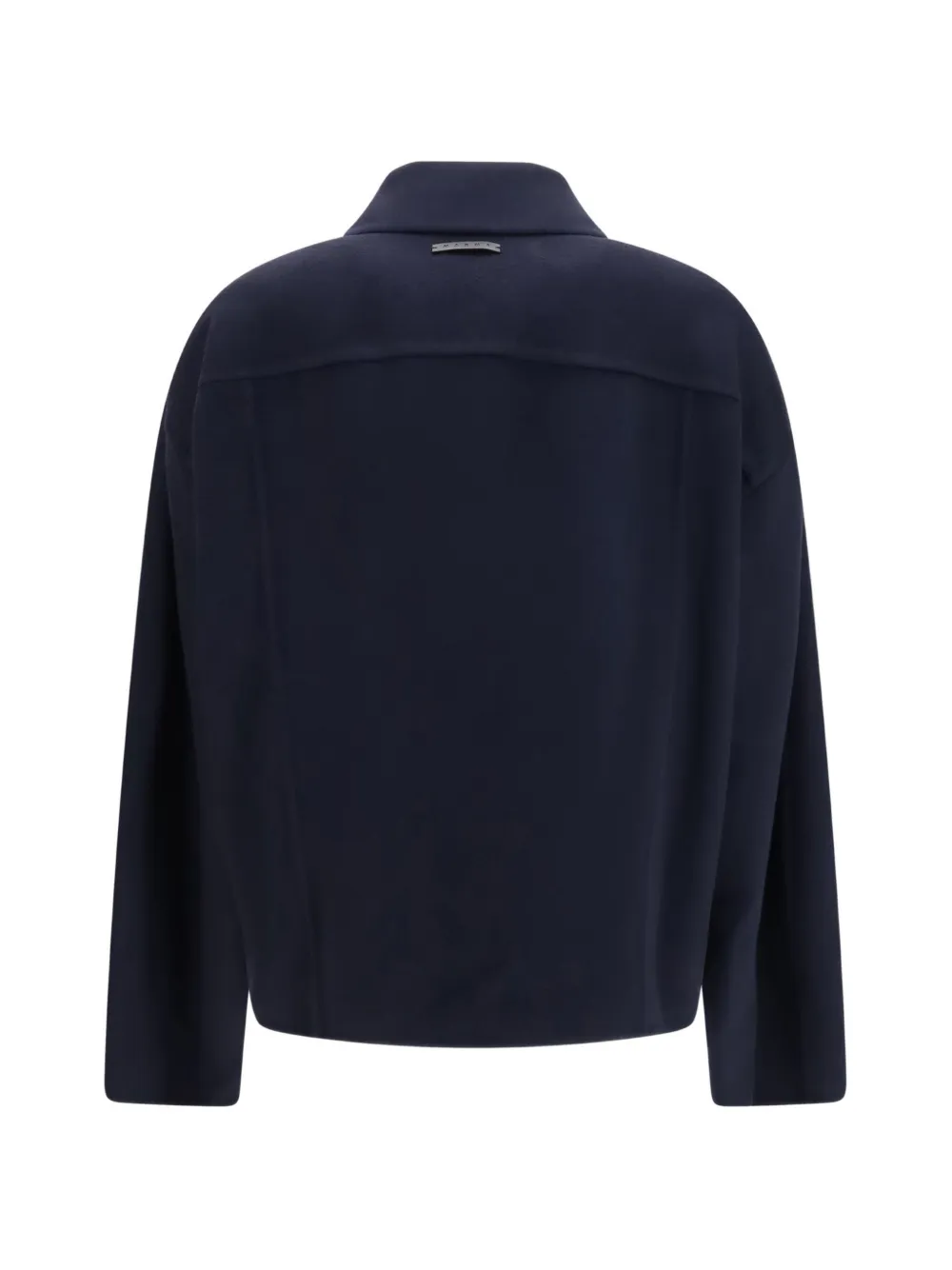 Marni Wollen jack met knopen Blauw