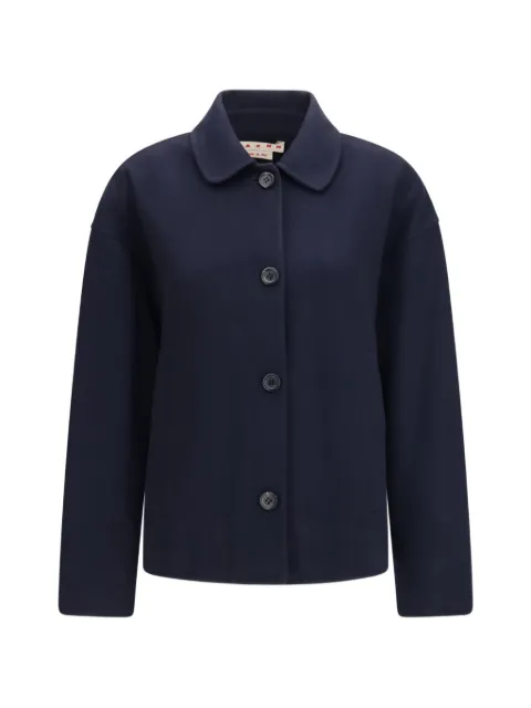 Marni button-down wool jacket