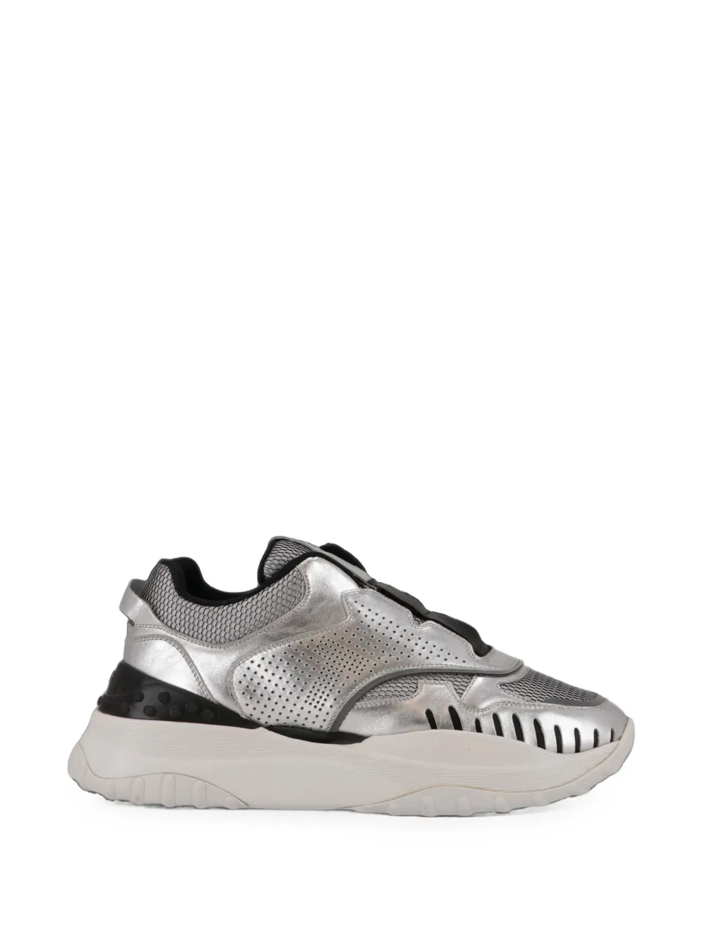 Tod's perforated panelled sneakers · 37