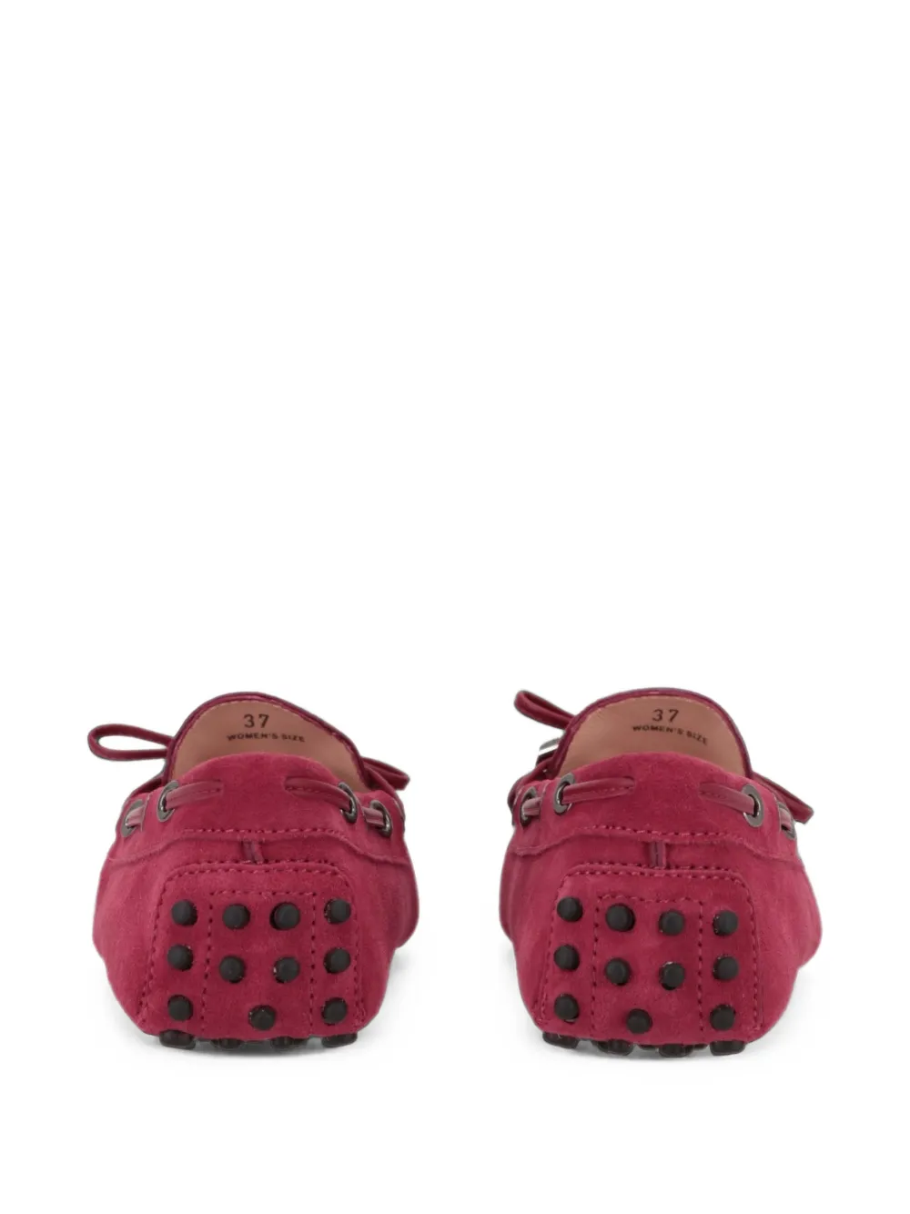 Tod's Gommino bow-detail loafers Rood
