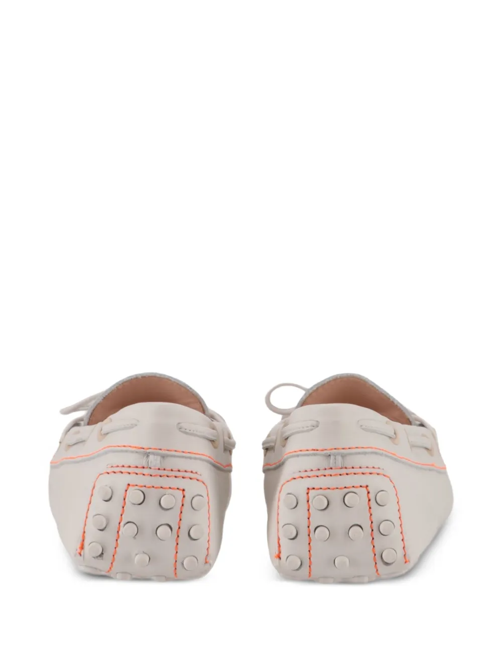 Tod's Gommino bow-detail loafers Beige