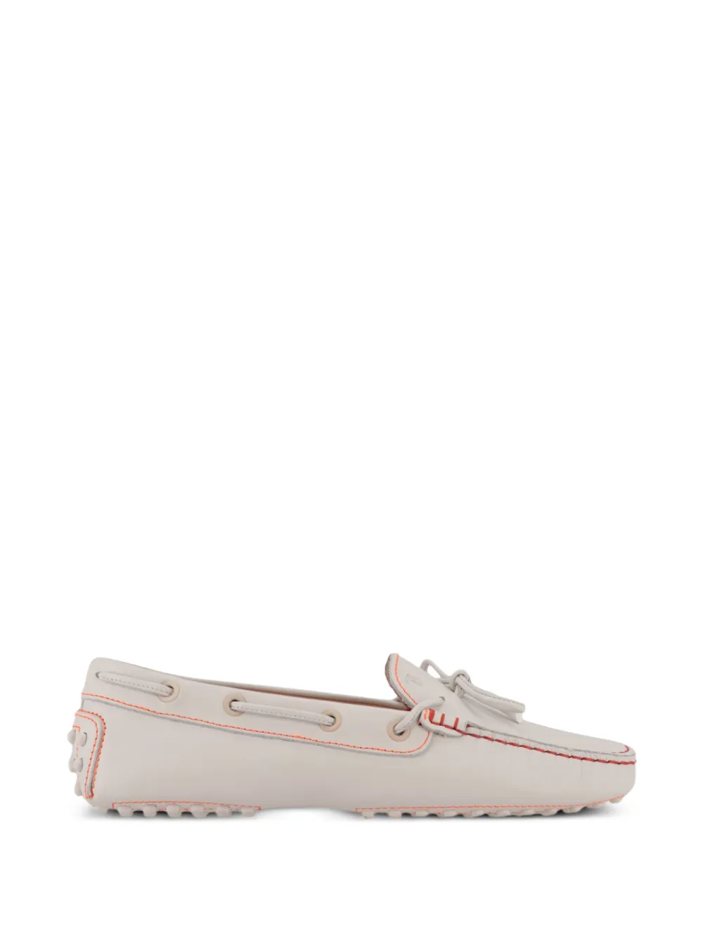 Tod's Gommino bow-detail loafers Beige