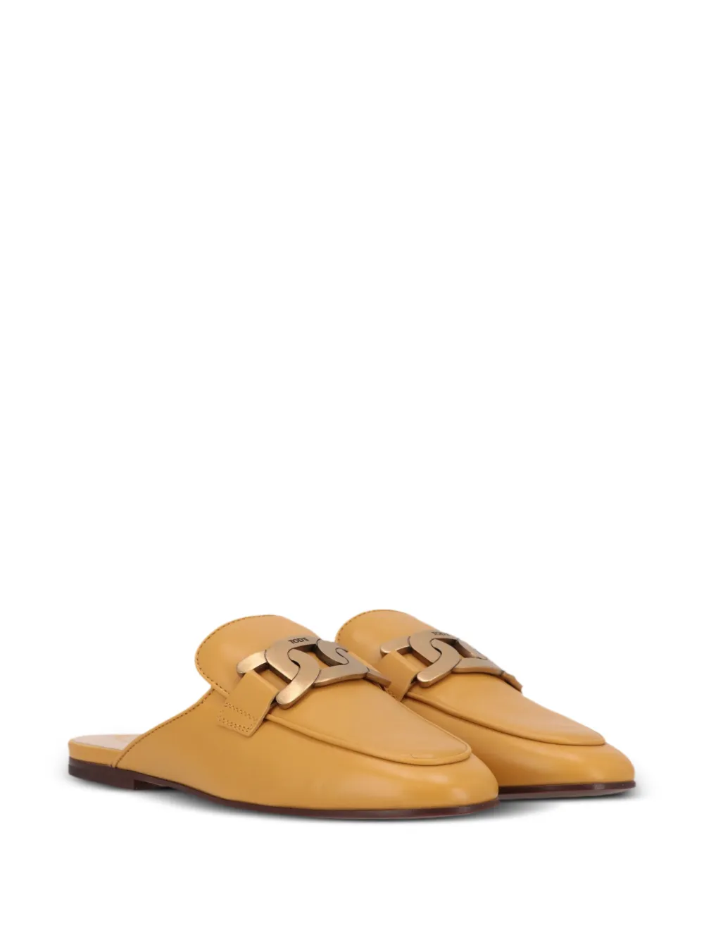 Tod's Kate leather mules Geel